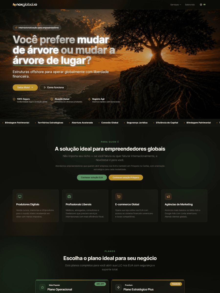 Sites Institucionais visual 1